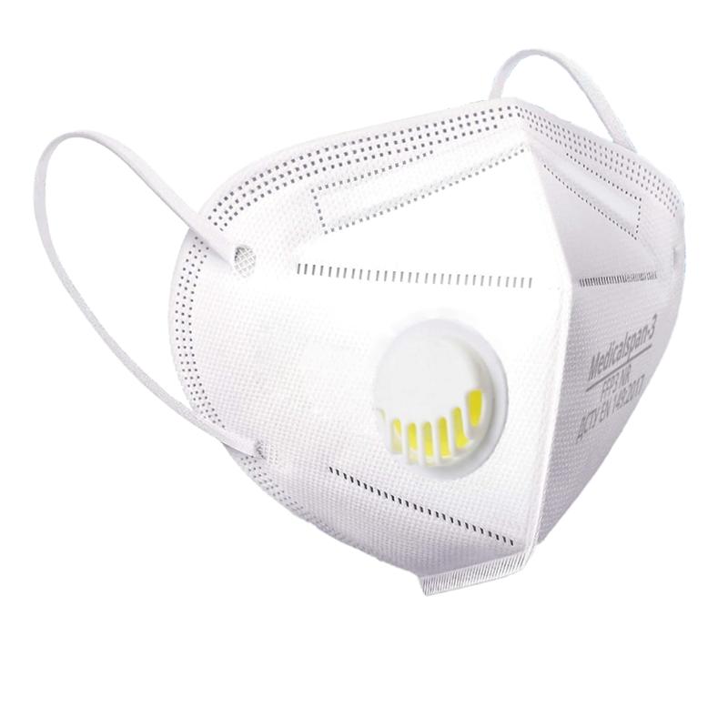 еспіратор Medicalspan FFP3 NR D з клапаном видиху Білий